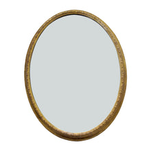 Load image into Gallery viewer, 1790s Georgian Large Oval Mirror with Gilt Wood Frame, English