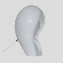 Load image into Gallery viewer, Vistosi design clear and white glass table lamp