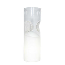 Load image into Gallery viewer, Clear and White sommerso Vistosi table lamp
