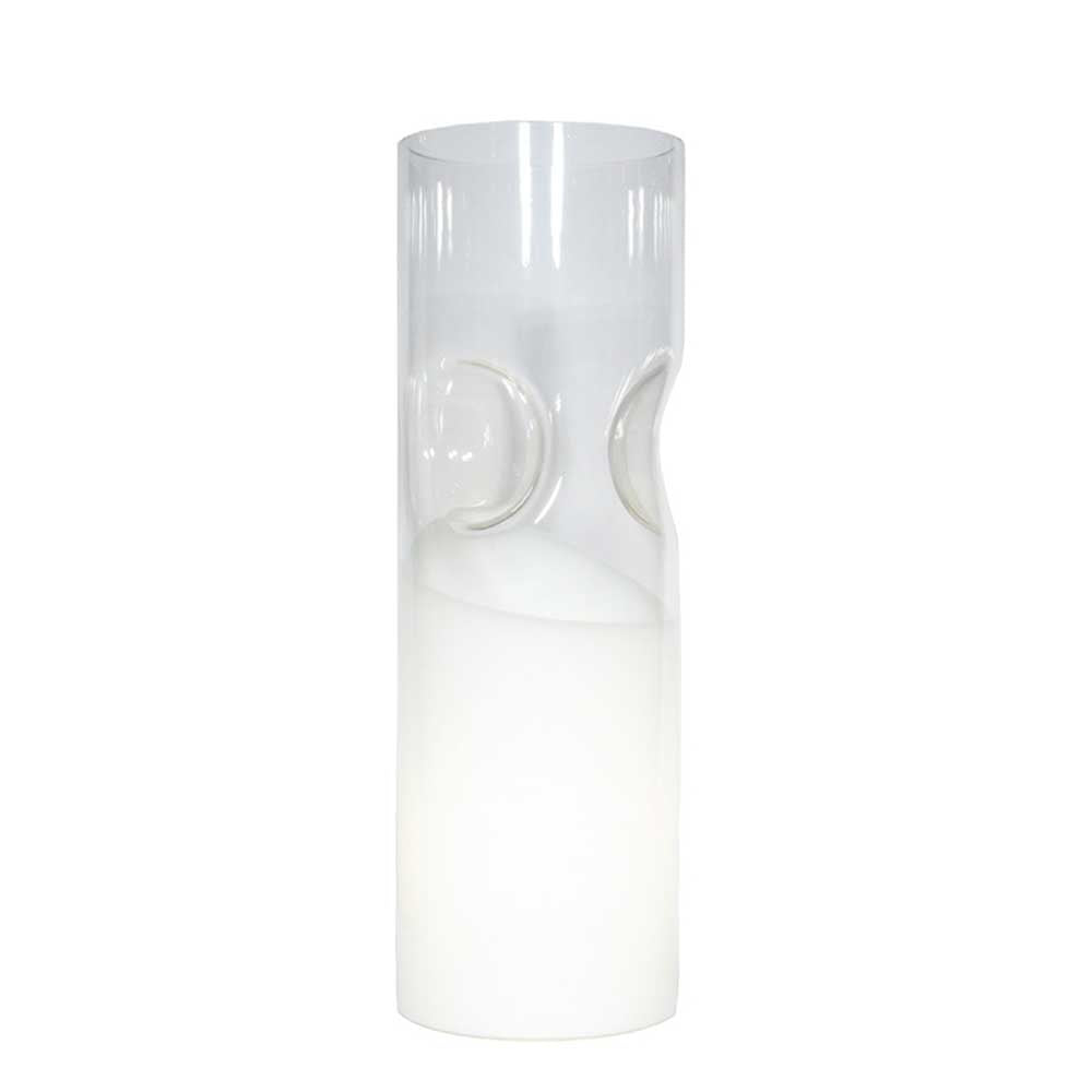 Clear and White sommerso Vistosi table lamp