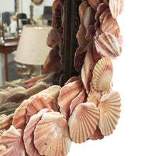 Load image into Gallery viewer, Mid-Century Scallop Shell Mirror on Antique Frame – Coastal Elegance, French