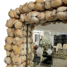 Load image into Gallery viewer, Mid-Century French Handcrafted Clam Seashell Mirror