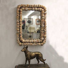 Load image into Gallery viewer, Mid-Century French Handcrafted Clam Seashell Mirror