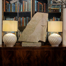 Load image into Gallery viewer, 1970s Pair of Large Glazed Ceramic Table Lamps by Tommaso Barbi, Italian