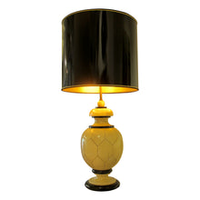 Load image into Gallery viewer, 1970s Large Pair of Tessellated Bulbous Table Lamps by Maison Delisle, French