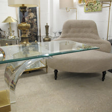 Load image into Gallery viewer, 1970s Belgian Perspex/Lucite Console Table with Bevelled Glass Top