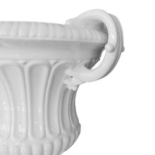 Load image into Gallery viewer, 1950s Italian Made Oversized Ornamental White Glazed Urn by Tomaso Barbi