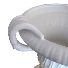 Load image into Gallery viewer, 1950s Italian Made Oversized Ornamental White Glazed Urn by Tomaso Barbi