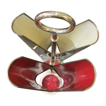 Load image into Gallery viewer, https://lestroisgarcons.com/products/1950s-italian-brass-and-metal-umbrella-stand-with-cast-iron-base