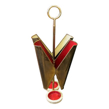Load image into Gallery viewer, https://lestroisgarcons.com/products/1950s-italian-brass-and-metal-umbrella-stand-with-cast-iron-base