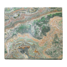 Load image into Gallery viewer, Mid-Century Italian Green Marble Table with Intersecting Mable base