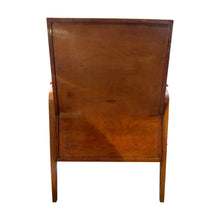 Load image into Gallery viewer, Mid-Century Pair of Wood-Slatted Curved Chair, Italian