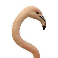 Load image into Gallery viewer, Mid-Century Life-Size Italian Glazed Ceramic Flamingo