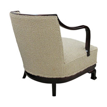 Load image into Gallery viewer, 1930s/40s Pair of Swedish Armchairs Newly Upholstered in a Bouclé Fabric