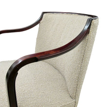 Load image into Gallery viewer, 1930s/40s Pair of Swedish Armchairs Newly Upholstered in a Bouclé Fabric