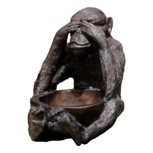 Load image into Gallery viewer, Three Wise Monkeys Bronze Sculptures “See No Evil, Hear No Evil, Speak No Evil”, Mid-Century, English