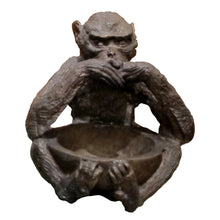 Load image into Gallery viewer, Three Wise Monkeys Bronze Sculptures “See No Evil, Hear No Evil, Speak No Evil”, Mid-Century, English