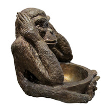 Load image into Gallery viewer, Three Wise Monkeys Bronze Sculptures “See No Evil, Hear No Evil, Speak No Evil”, Mid-Century, English