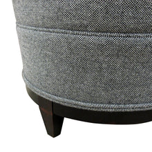 Load image into Gallery viewer, 1940s French Art Deco Foot Stool, Newly Upholstered