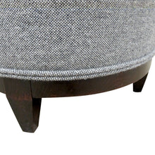 Load image into Gallery viewer, 1940s French Art Deco Foot Stool, Newly Upholstered