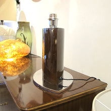 Load image into Gallery viewer, Mid-century Large Pair of Tables Lamps with Oval Lampshades, Italian