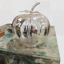 Load image into Gallery viewer, Mid-Century Oversized Silver-Plated Apple Ice Bucket, Italian