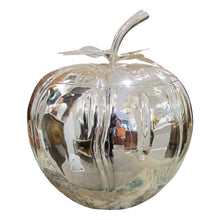 Load image into Gallery viewer, Mid-Century Oversized Silver-Plated Apple Ice Bucket, Italian