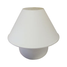 Load image into Gallery viewer, Pair of White Glass Mushroom Table Lamps by Glashütte Limburg, 1960s