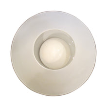 Load image into Gallery viewer, Pair of White Glass Mushroom Table Lamps by Glashütte Limburg, 1960s