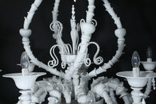 Load image into Gallery viewer, 12 lights Murano Rezzonico Chandelier