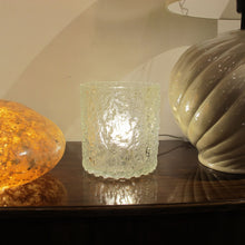 Load image into Gallery viewer, 1970s Cylinder-Shaped Textured Glass Table Lamps by J. T. Kalmar, Austrian