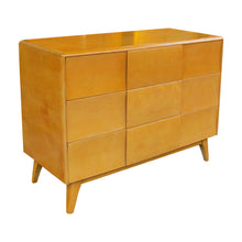 Load image into Gallery viewer, Pair of Vintage Heywood Wakefield "Kohinoor" Blonde Maple Chests of Drawers, American 1960s