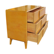 Load image into Gallery viewer, Pair of Vintage Heywood Wakefield "Kohinoor" Blonde Maple Chests of Drawers, American 1960s