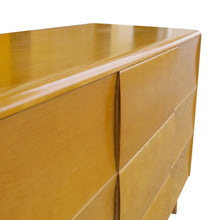 Load image into Gallery viewer, Pair of Vintage Heywood Wakefield "Kohinoor" Blonde Maple Chests of Drawers, American 1960s