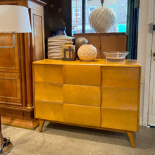 Load image into Gallery viewer, Pair of Vintage Heywood Wakefield "Kohinoor" Blonde Maple Chests of Drawers, American 1960s