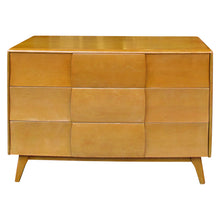 Load image into Gallery viewer, Pair of Vintage Heywood Wakefield "Kohinoor" Blonde Maple Chests of Drawers, American 1960s