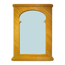 Load image into Gallery viewer, 1970s Large Pencil Reed Rattan Mirror Attributed to Vivai Del Sud, Italian