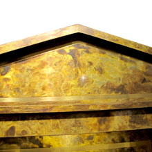 Load image into Gallery viewer, 1970s Spanish Neo-Classical Style Brass Display Cabinet – Vitrine