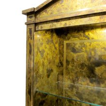 Load image into Gallery viewer, 1970s Spanish Neo-Classical Style Brass Display Cabinet – Vitrine