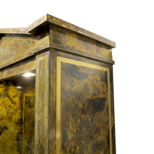 Load image into Gallery viewer, 1970s Spanish Neo-Classical Style Brass Display Cabinet – Vitrine