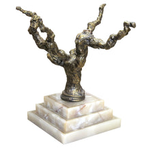 Load image into Gallery viewer, 1960s Bronze Dining Table with Onyx Square Base by Soher, Spain