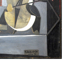 Load image into Gallery viewer, 1950 Very large Oil on Canvas “L’Orchestre” by Francois Jacquemin, French