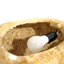 Load image into Gallery viewer, 1970s Oversized Resin and Gravel Pebble/Rock Table Lamps, French