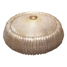 Load image into Gallery viewer, Mid-Century Round Glass Ceiling Light By Seguso Vetri D’Arte, Italian