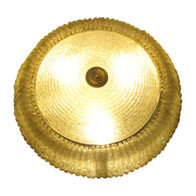 Load image into Gallery viewer, Mid-Century Round Glass Ceiling Light By Seguso Vetri D’Arte, Italian