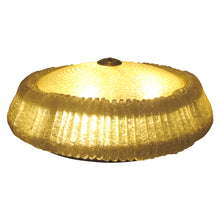 Load image into Gallery viewer, Mid-Century Round Glass Ceiling Light By Seguso Vetri D’Arte, Italian