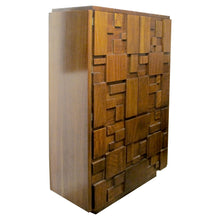 Load image into Gallery viewer, 1960s “Staccato” Tall Cabinet Designed by Paul Evans for Lane, American