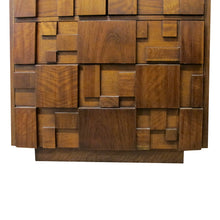 Load image into Gallery viewer, 1960s “Staccato” Tall Cabinet Designed by Paul Evans for Lane, American