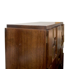 Load image into Gallery viewer, 1960s “Staccato” Tall Cabinet Designed by Paul Evans for Lane, American