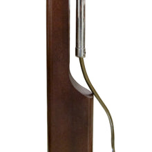 Load image into Gallery viewer, 1960s Pair of Chrome and Walnut Swivel Bracket Floor Lamps, Swedish